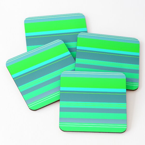 Item preview, Teal lime green color palette | Teal lime green color combination designed and sold by lausn.