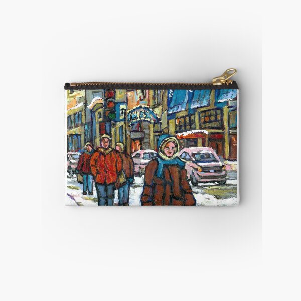 Item preview, BEST CANADIAN PAINTINGS DOWNTOWN WINTER SCENES MONTREAL designed and sold by Carole  Spandau.