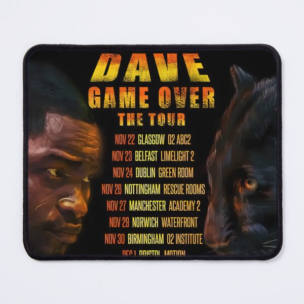 Item preview, Santan Dave, Game Over, The Tour designed and sold by Sod0ku.