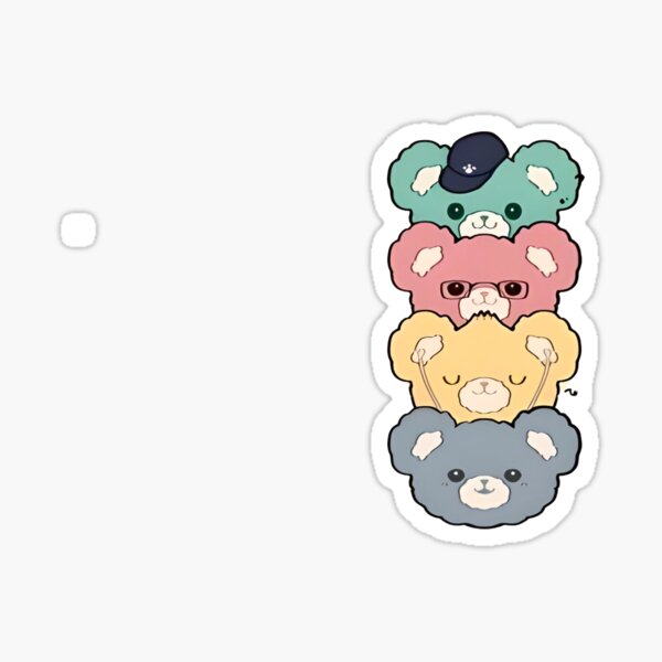 Cool Doji Danshi Mascotte Sticker for Sale by lydia199