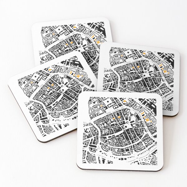 Item preview, Map of Eindhoven, Netherlands,  with its schools in color designed and sold by jean-nicolas.