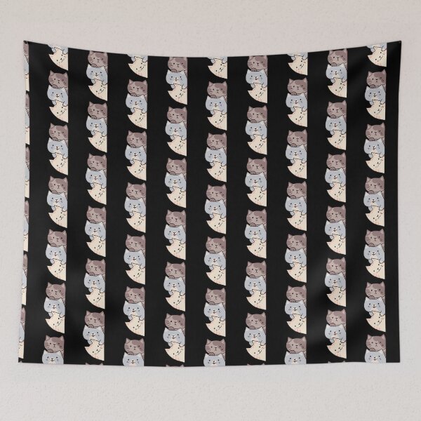 Item preview, Cute cat pile Peeking designed and sold by Yarafantasyart.
