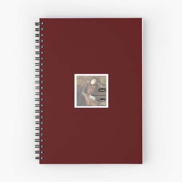 Item preview, She is too fond of books, and it has turned her brain designed and sold by IlafromNaboo.