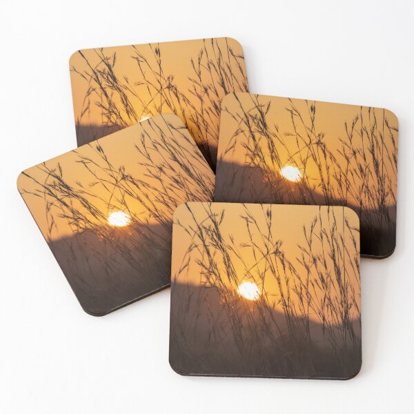 Item preview, Sunset through the weeds designed and sold by chamailleonline.