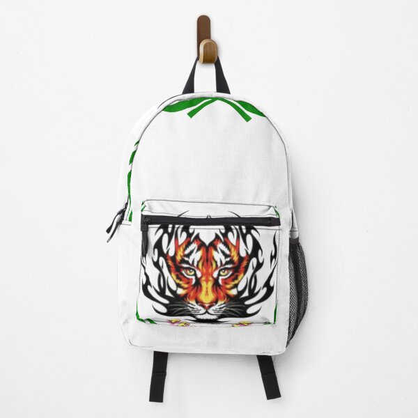 Item preview, Real tiger logo type design with leaves. designed and sold by CrownedCreatives.