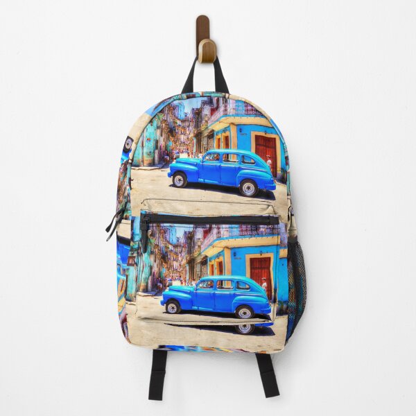 Item preview, Blue Car, Consulado, Havana, Cuba designed and sold by Paul Thompson Photography.
