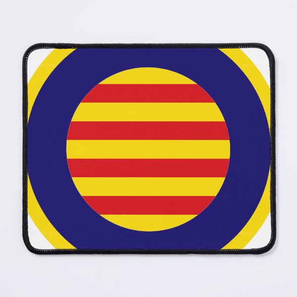 Item preview, Catalunya Senyera Red Yellow Retro Mod designed and sold by ModSupporters.