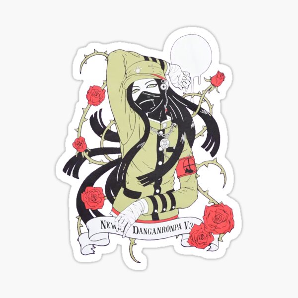 Danganronpa V3 Killing Harmony Korekiyo Shinguji Pastel New Danganronpa V3 Sticker By Smolmoth Redbubble - inspired by chiaki nanami roblox