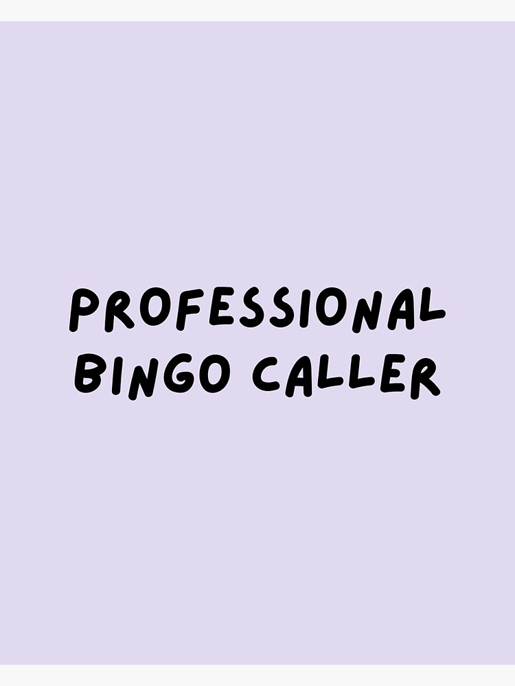 Llamador de Bingo profesional