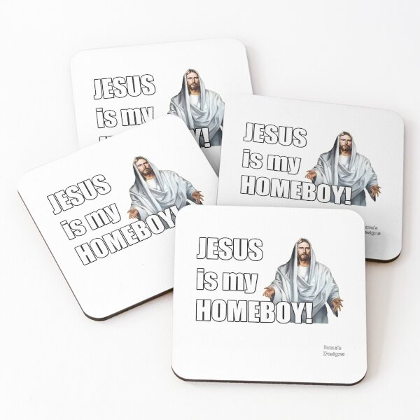 Item preview, JESUS Is My HOMEBOY! - Jame's Designs designed and sold by JamesShirts-com.