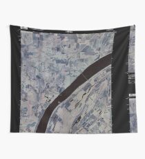 USGS TOPO Map Illinois IL Olmsted 20100329 TM Inverted Wall Tapestry
