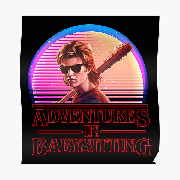 Adventures In Babysitting 80s Retro Movie TShirt gift for Him  Dont F**k With The Babysitter  Halloween