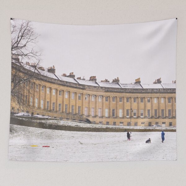 Item preview, Royal Crescent in snow designed and sold by Rowena Ko.