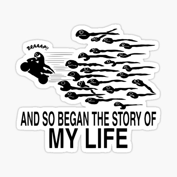 Item preview, and so began the story of my life designed and sold by SimoR6.