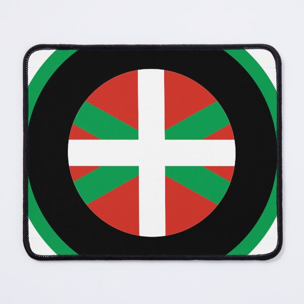 Item preview, Basque Euskadi Red white green ikurrina Retro Mod designed and sold by ModSupporters.