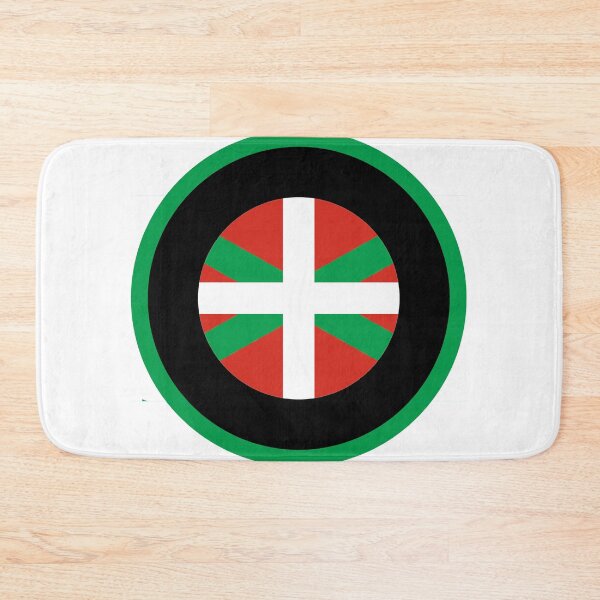 Item preview, Basque Euskadi Red white green ikurrina Retro Mod designed and sold by ModSupporters.