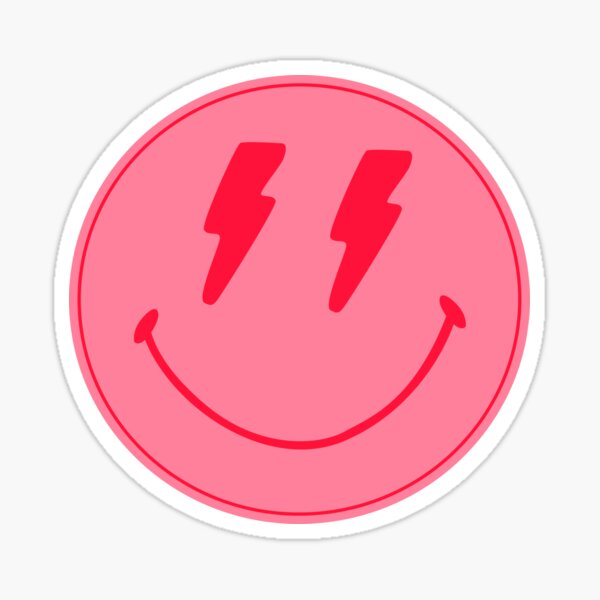 Lightning Bolt Smiley Face on Pink Tumbler – And Do It Anyway