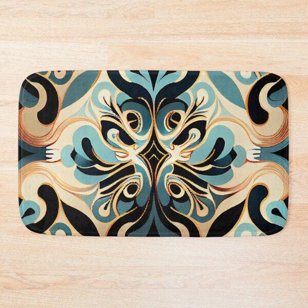 Item preview, Brilliant Cool Hollywood Regency Pattern Digital Painting designed and sold by CodeAndColors.