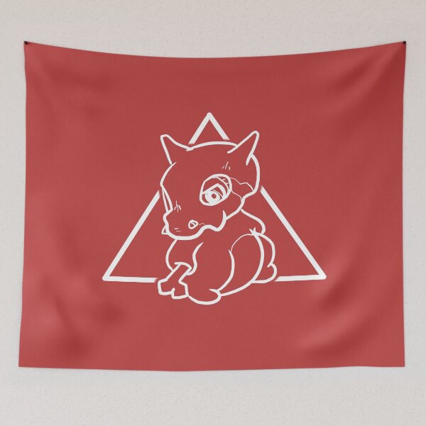 Aperçu de l'œuvre Cubone Pokemon Triangle créée et vendue par CHAT0NS.