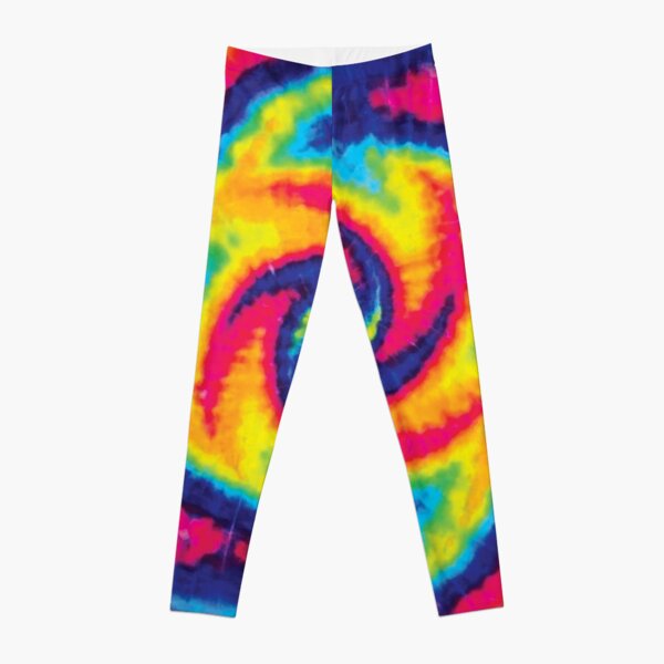 Rainbow Tie Dye Leggings for Sale