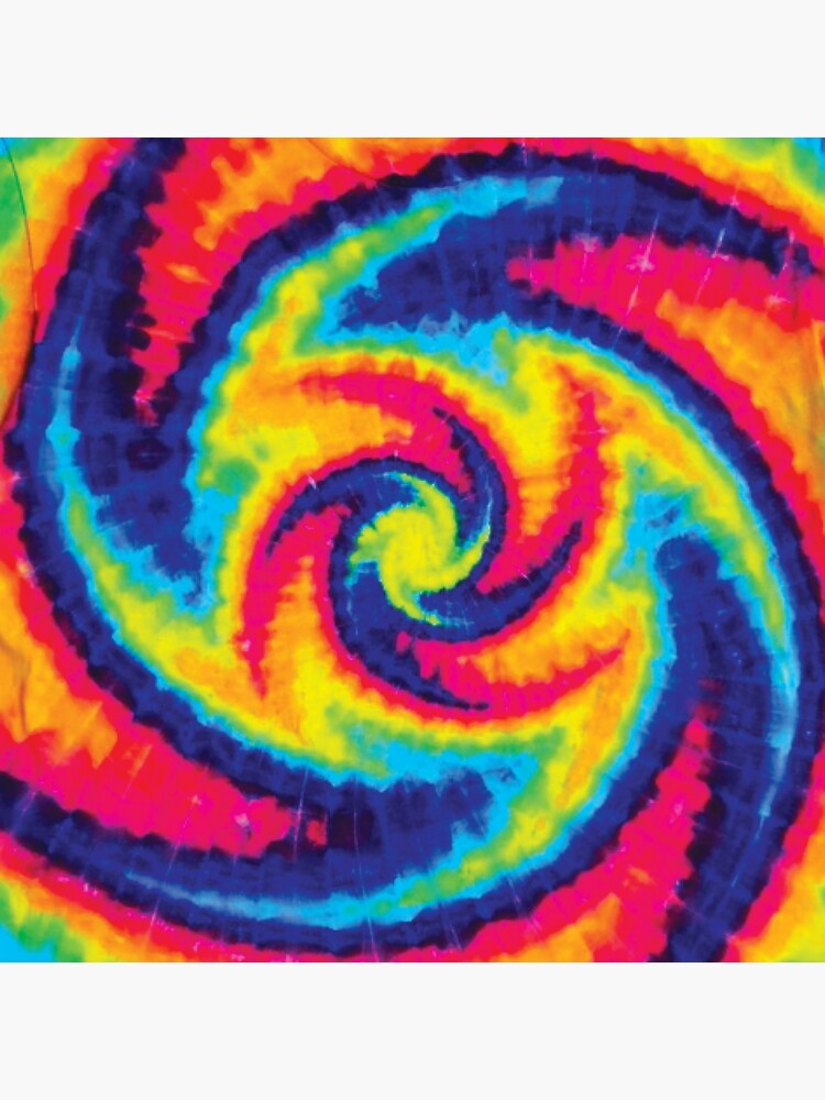 "Wig Wag Spiral Rainbow Tie Dye " Sticker for Sale by TrippyTieDyes