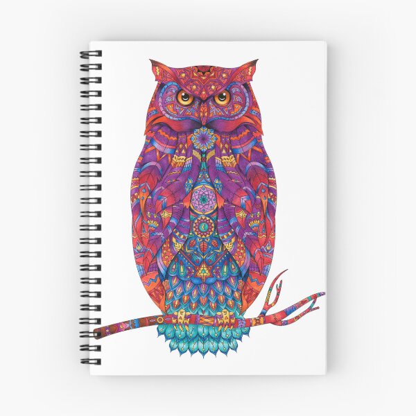 Item preview, I LOVE ART_ COLORFUL OWL designed and sold by AI-Collections.
