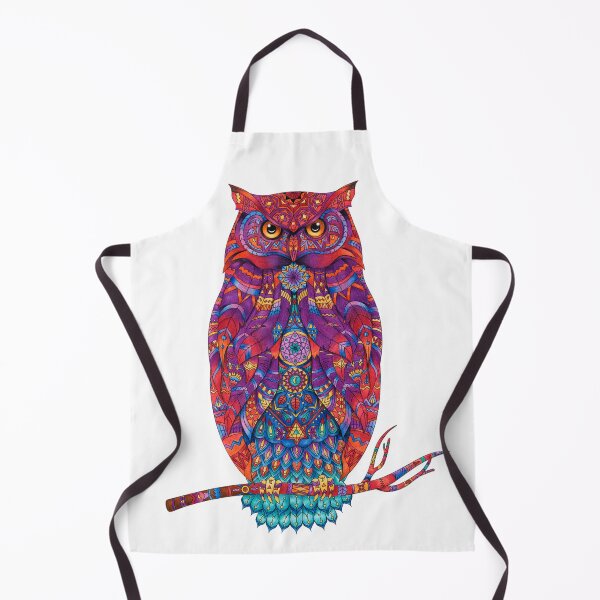 Item preview, I LOVE ART_ COLORFUL OWL designed and sold by AI-Collections.