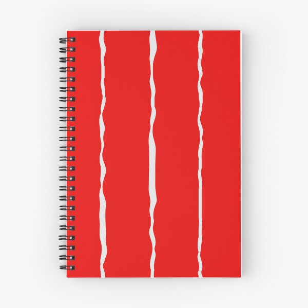 Item preview, Simple Red White Modern Stripes designed and sold by TopMinimalist.
