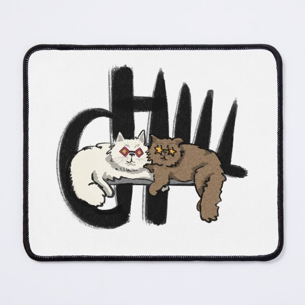 Item preview, Chill cats designed and sold by diddlysquatsart.