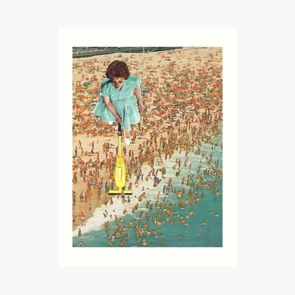 OCD Lady Art Print