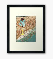 OCD Lady Framed Print