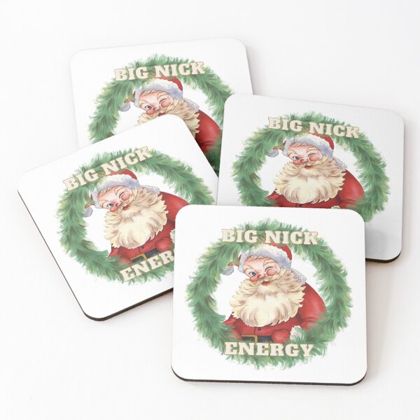 Item preview, Big Nick Santa Energy - Retro Christmas Design - Santa t-shirt designed and sold by Getsomecakes ⭐⭐⭐⭐⭐.