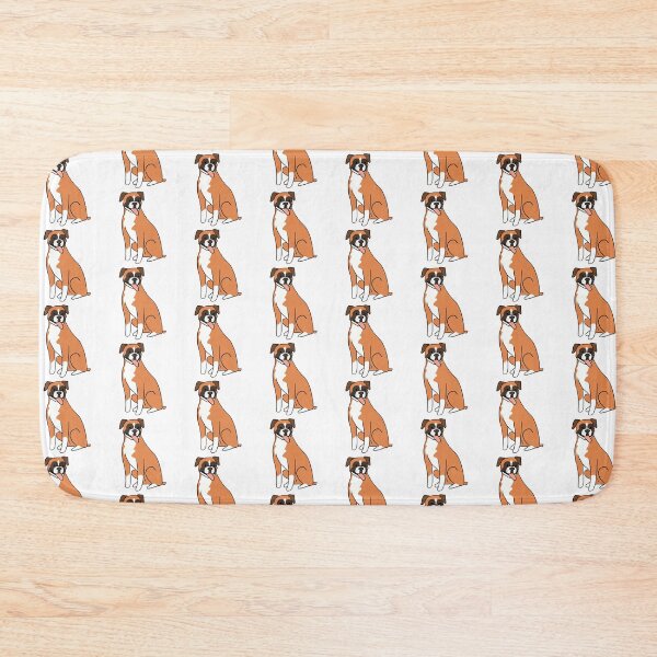 Item preview, Boxer Dog cartoon illustration designed and sold by Yarafantasyart.