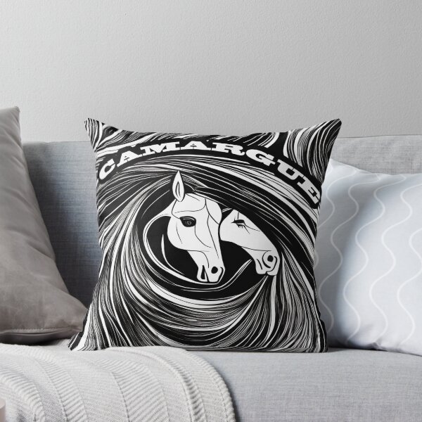 Item preview, Double abstract white horse designed and sold by Astralia.