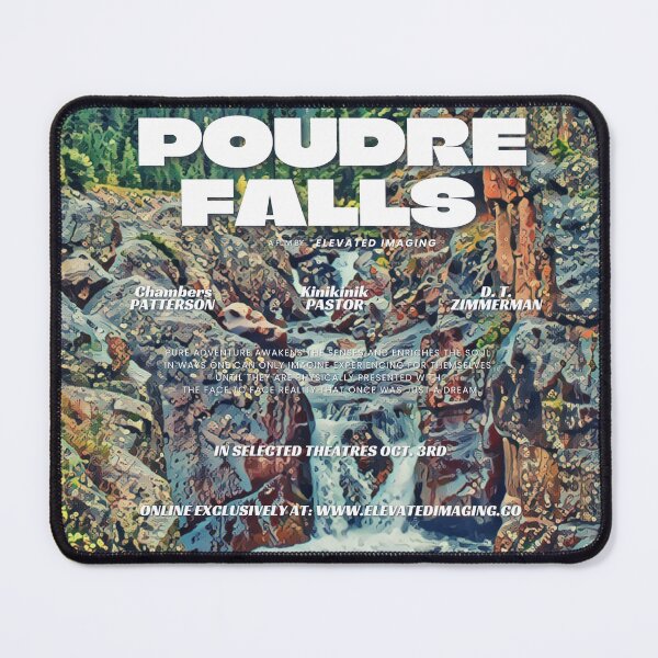 Item preview, Poudre Falls Movie Poster designed and sold by Elevated Imaging .