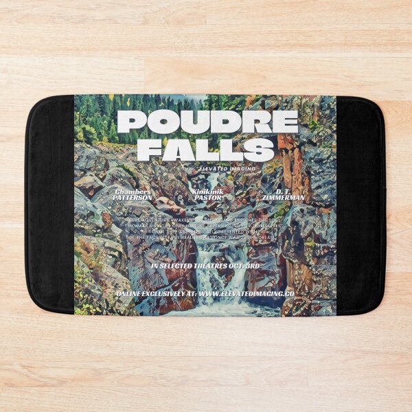 Item preview, Poudre Falls Movie Poster designed and sold by Elevated Imaging .