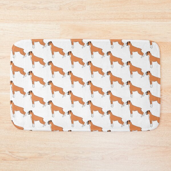 Item preview, Boxer Dog cartoon illustration designed and sold by Yarafantasyart.