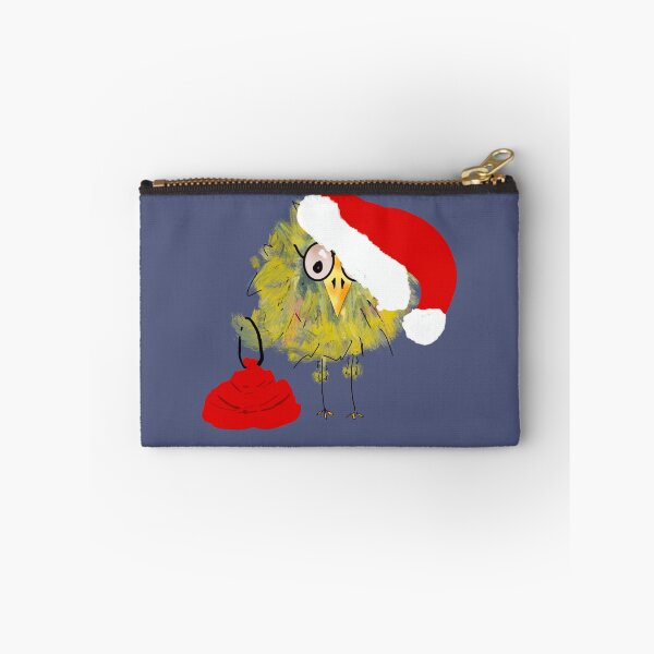 Item preview, Funny Bird in Santa Hat with Gift Sack! designed and sold by designs-by-ann.