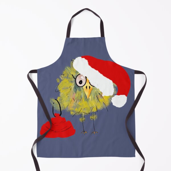 Item preview, Funny Bird in Santa Hat with Gift Sack! designed and sold by designs-by-ann.