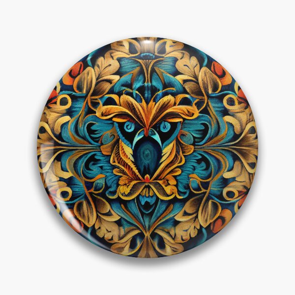 Item preview, Balanced Dramatic Eclectic Pattern Digital Painting designed and sold by CodeAndColors.
