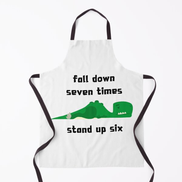 Item preview, Fall down seven times, stand up six, Dino designed and sold by Meeseeeks.