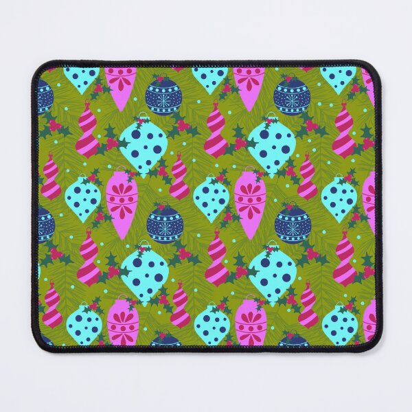 Item preview, Retro Ornaments on Green designed and sold by Jaima-OLoughlin.