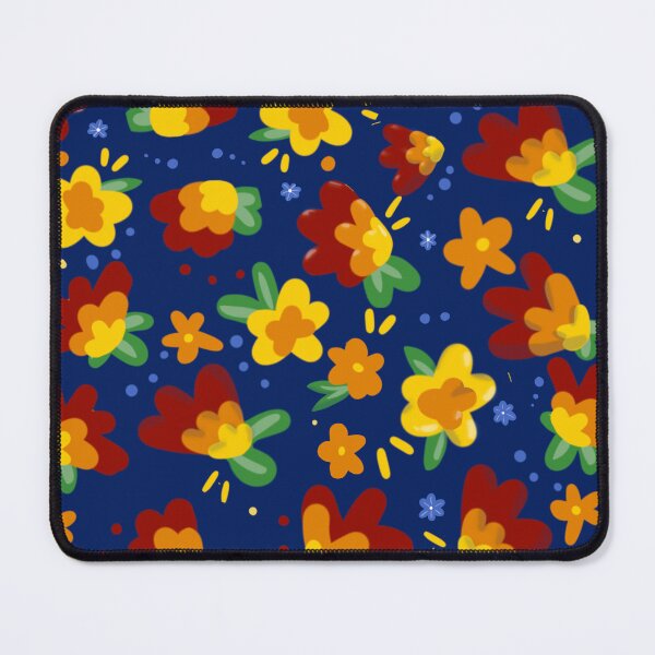 Item preview, Whimsical floral pattern designed and sold by beccainskeep.