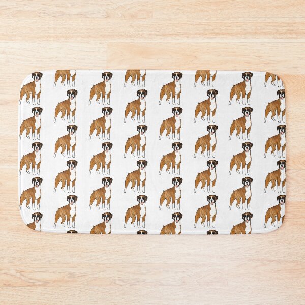 Item preview, Boxer Dog cartoon illustration designed and sold by Yarafantasyart.