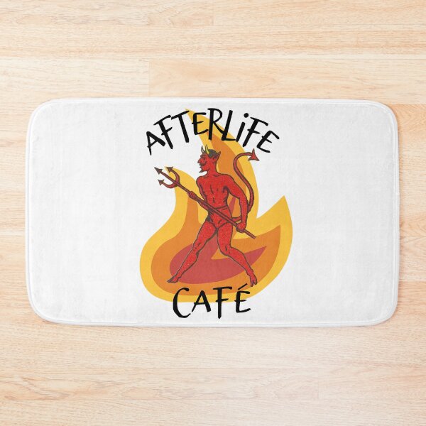 Item preview, Afterlife Cafe. Whimsical Logo designed and sold by SSustainable.