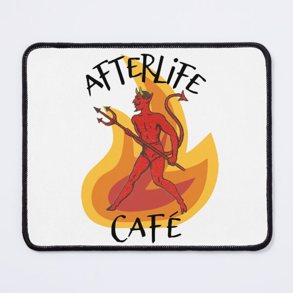 Item preview, Afterlife Cafe. Whimsical Logo designed and sold by SSustainable.