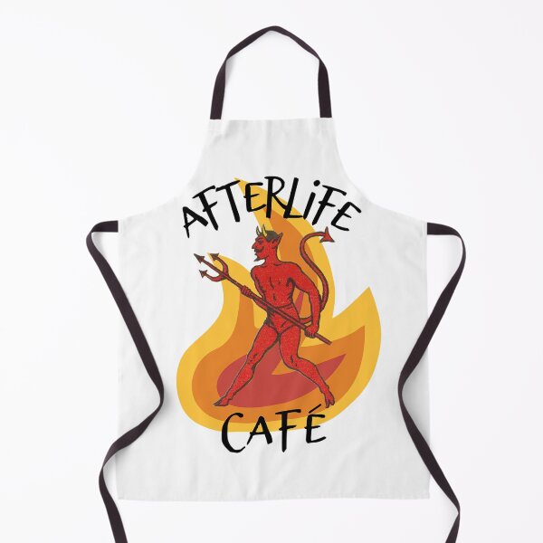 Item preview, Afterlife Cafe. Whimsical Logo designed and sold by SSustainable.