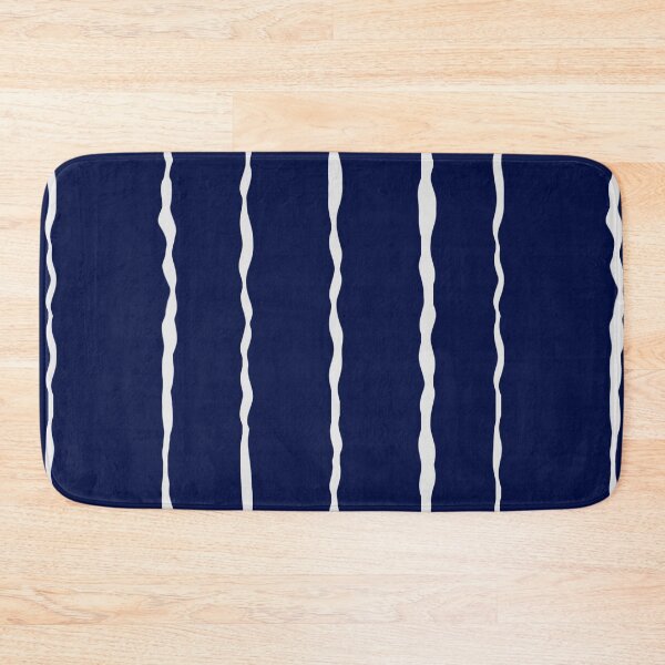 Item preview, Navy White Modern Stripes designed and sold by TopMinimalist.