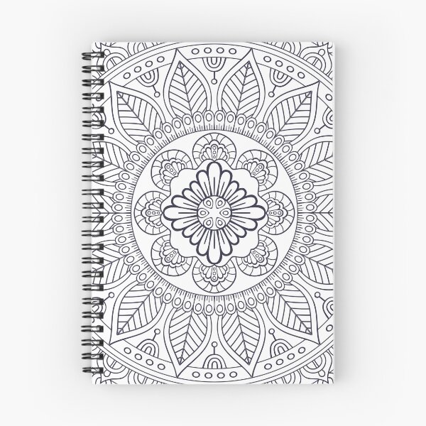 Item preview, La línea Art _ Mandala Art _ B&N designed and sold by AI-Collections.
