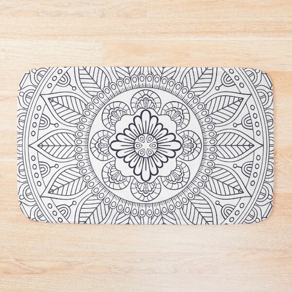 Item preview, The line Art _ Mandala Art _ B&W designed and sold by AI-Collections.